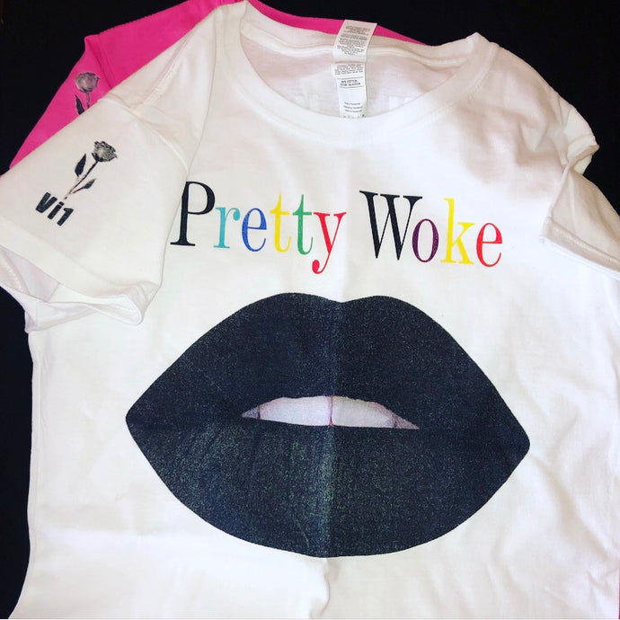 Pretty Woke Lipstick Tee