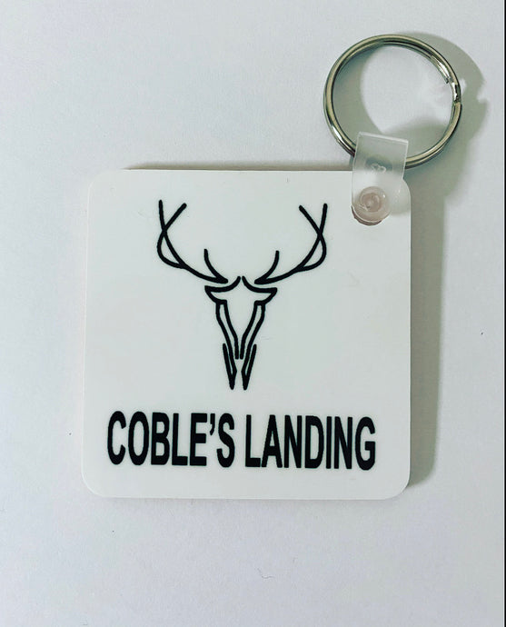 Coble’s Landing Keychain