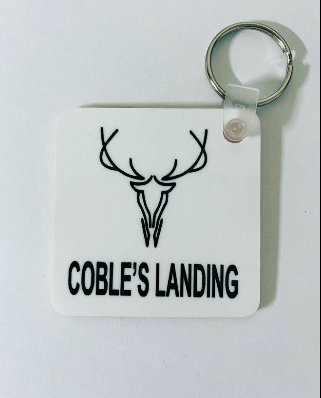 Coble’s Landing Keychain