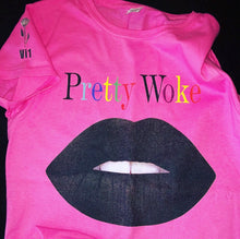 Load image into Gallery viewer, Pretty Woke Lipstick Tee