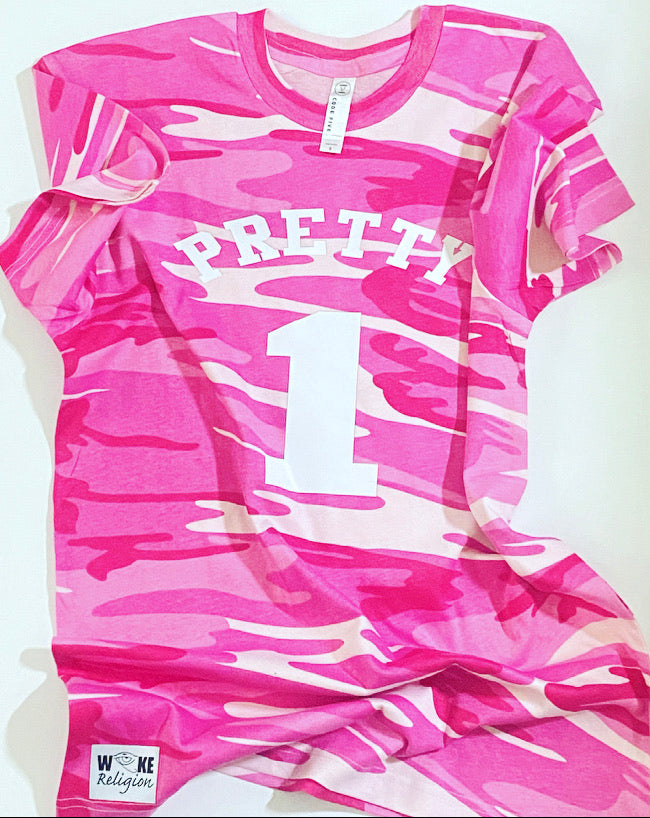 Pretty Woke Camo Pink