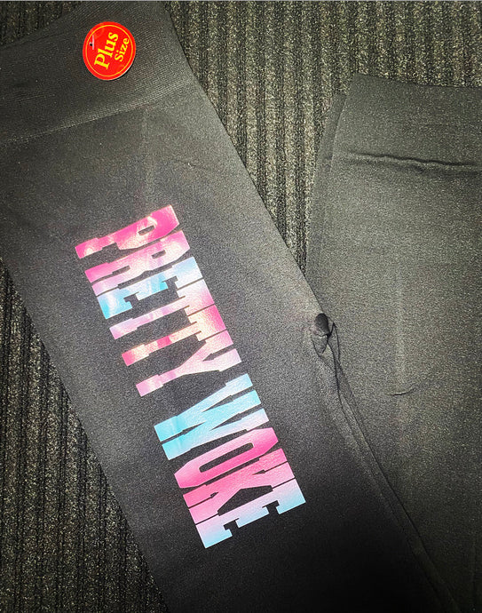 PrettyWoke Leggings Black