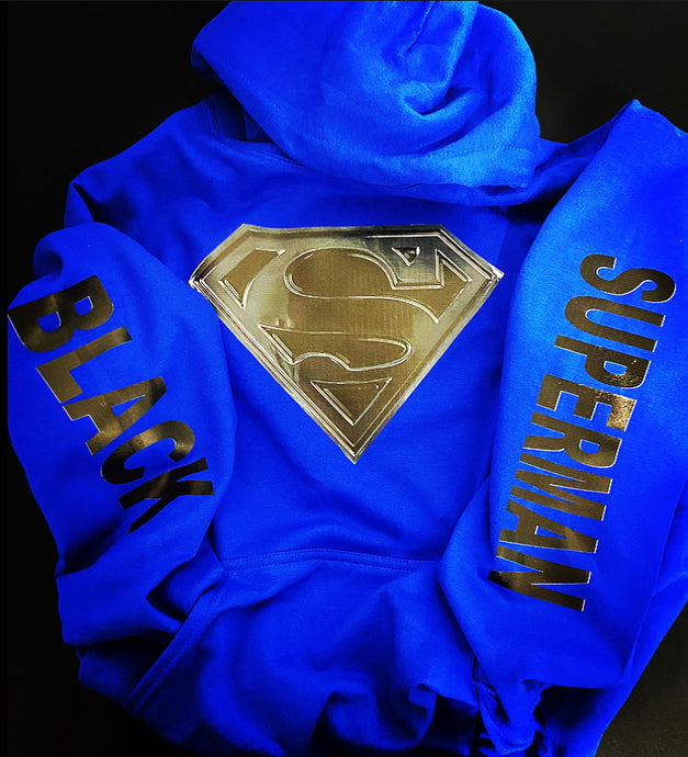 Black Superman Hoodie