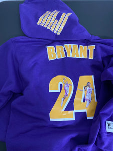 Kobe Bryant Hoodie-Purple