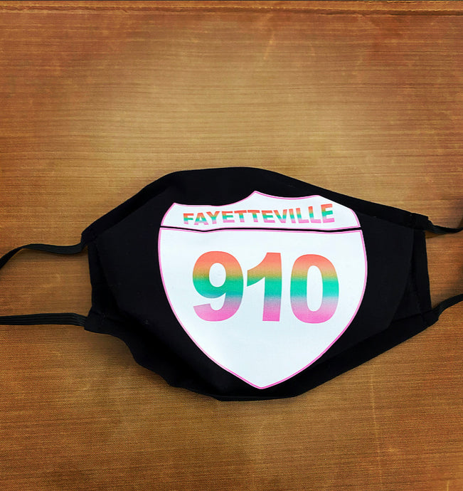 Fayetteville 910 Mask- Tri Color