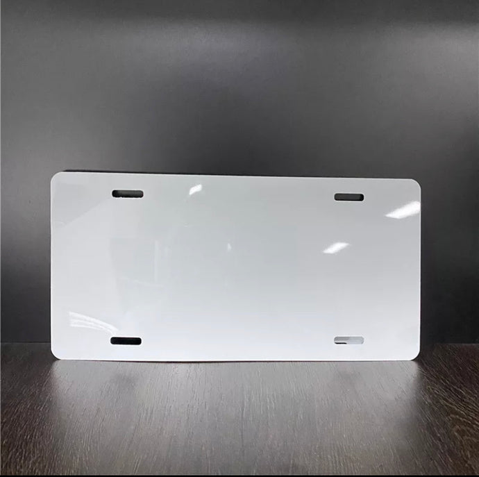 License Plate Sublimation Blank