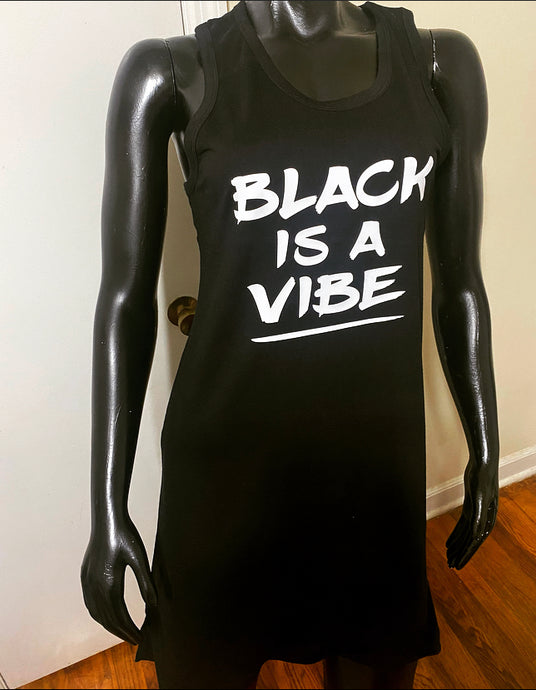 Black is a Vibe Tank Dress