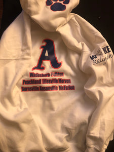 Anson County Highway Hoodie-White