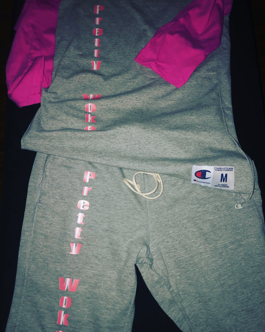 Pretty Woke Jogger Set