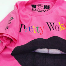 Load image into Gallery viewer, Pretty Woke Lipstick Tee