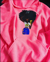 Load image into Gallery viewer, Prettywoke Anna Crys pink hoodie